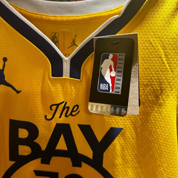 NWT Stephen Curry Golden State Warriors Nike 20-22 Statement Swingman Jersey XL - Picture 2 of 5